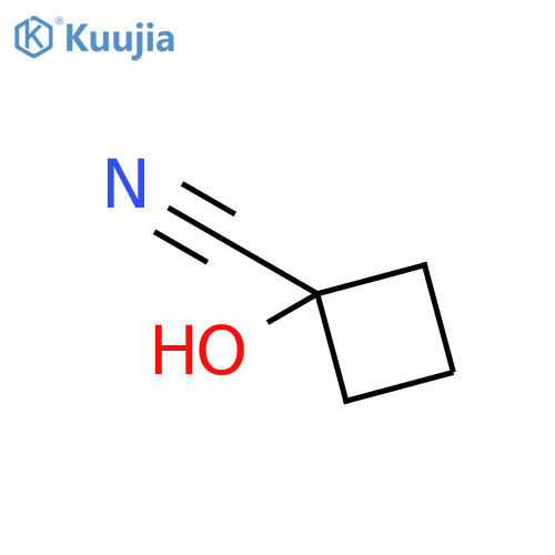 1-hydroxycyclobutane-1-carbonitrile structure