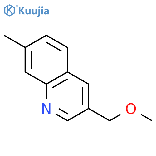 Quinoline, 3-(methoxymethyl)-7-methyl- structure