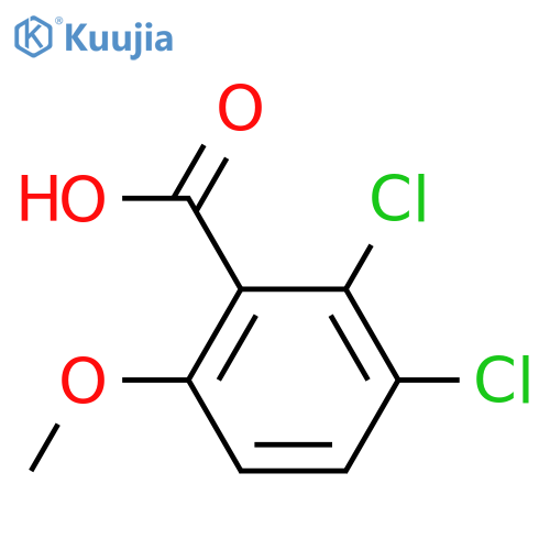 2,3-Dichloro-6-methoxybenzoic acid structure