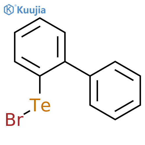 [1,1'-Biphenyl]-2-tellurenyl bromide structure