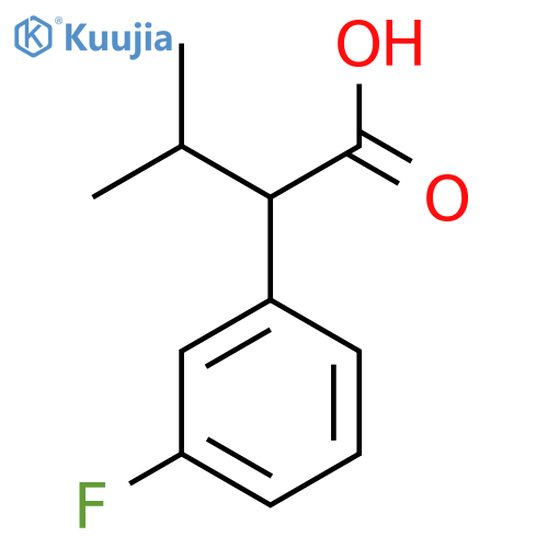 3-Fluoro-α-(1-methylethyl)-benzeneacetic Acid structure