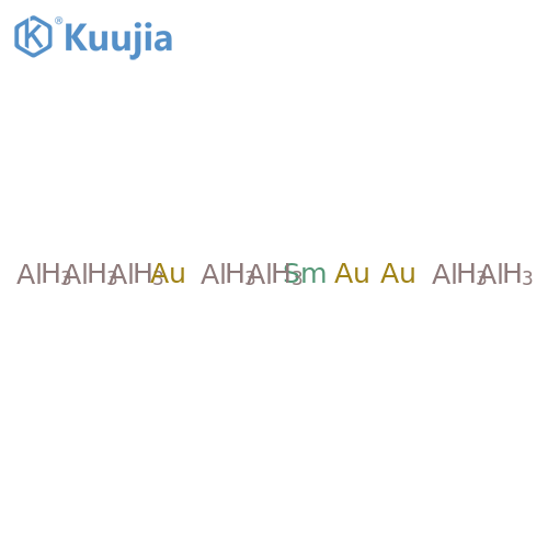 Aluminum, compd. with gold and samarium (7:3:1) structure