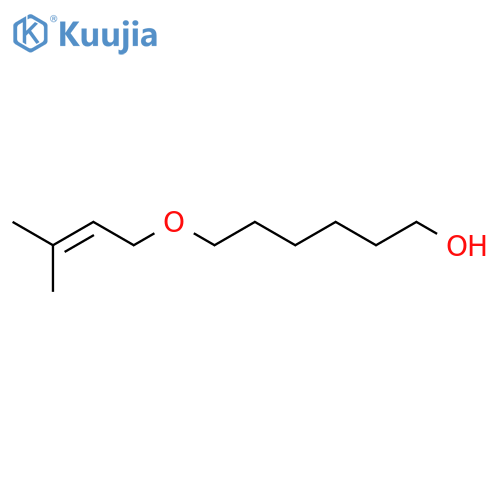 1-HEXANOL, 6-[(3-METHYL-2-BUTENYL)OXY]- structure