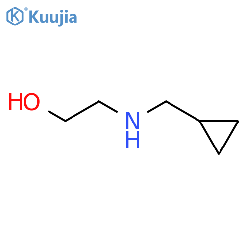 2-(cyclopropylmethyl)aminoethan-1-ol structure