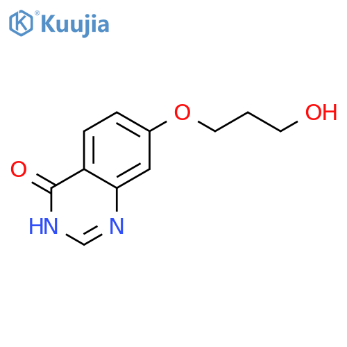 7-(3-Hydroxypropoxy)-4(3H)-quinazolinone structure