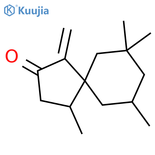 Spiro[4.5]decan-2-one, 4,7,7,9-tetramethyl-1-methylene- structure