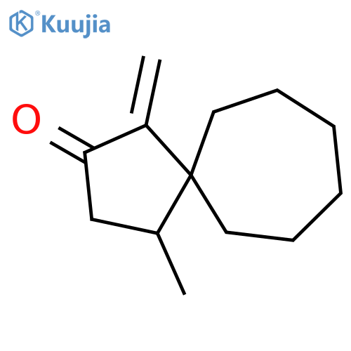 Spiro[4.6]undecan-2-one, 4-methyl-1-methylene- (9CI) structure