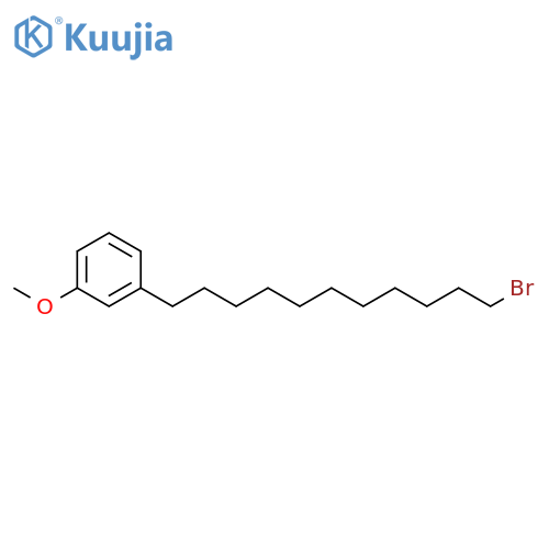 BENZENE, 1-(11-BROMOUNDECYL)-3-METHOXY- structure