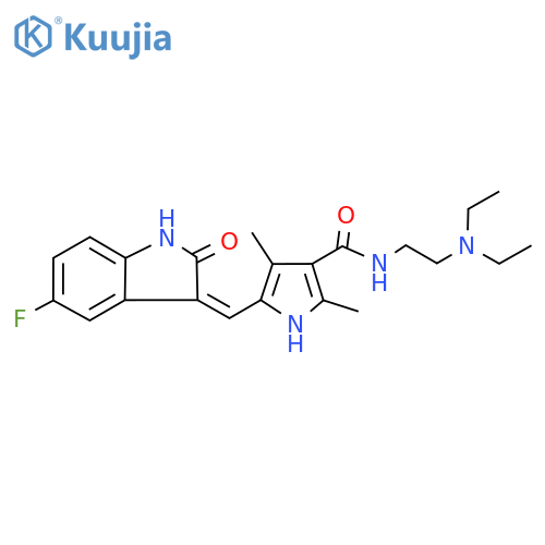 Sunitinib structure