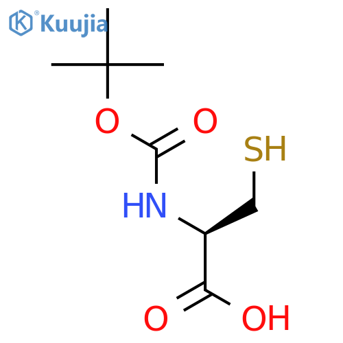 Ethylthio, 2-carboxy-2-[[(1,1-dimethylethoxy)carbonyl]amino]-, (2R)- structure
