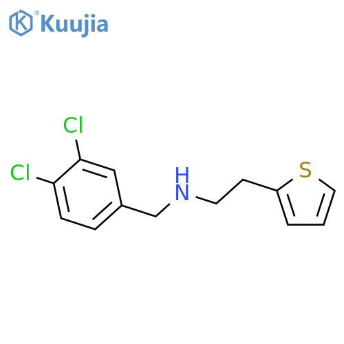 2-Thiopheneethanamine, N-[(3,4-dichlorophenyl)methyl]- structure