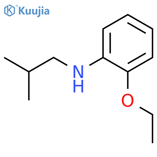 2-ethoxy-N-(2-methylpropyl)aniline structure
