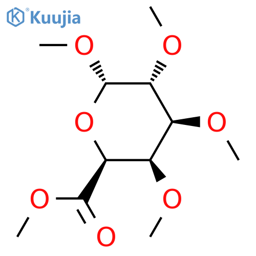 α-D-Galactopyranosiduronic acid, methyl 2,3,4-tri-O-methyl-, methyl ester structure