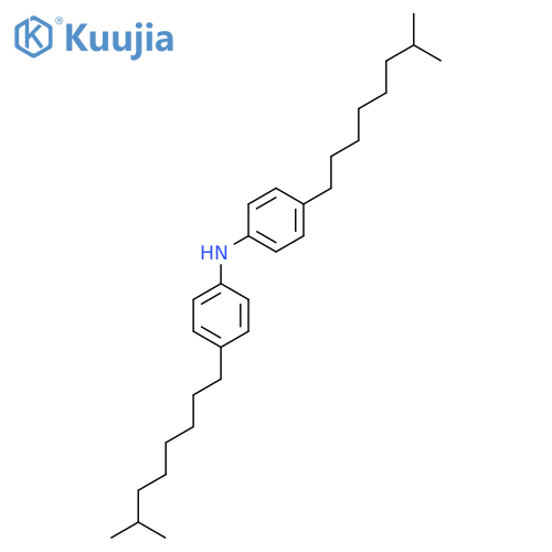 4-(7-Methyloctyl)-N-[4-(7-methyloctyl)phenyl]aniline structure