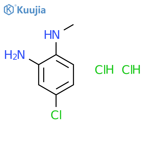 4-Chloro-N1-methylbenzene-1,2-diamine dihydrochloride structure