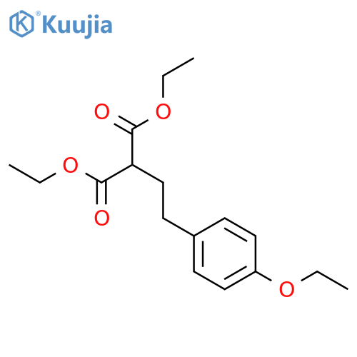Diethyl 4-Ethoxyphenylethylmalonate structure