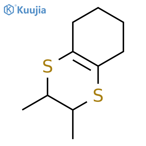 1,4-Benzodithiin, 2,3,5,6,7,8-hexahydro-2,3-dimethyl- structure