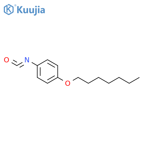 4-(Heptyloxy)phenyl isocyanate structure