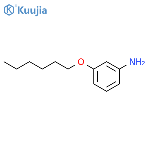 3-(hexyloxy)aniline structure