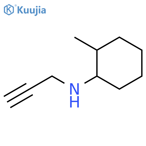 Cyclohexanamine, 2-methyl-N-2-propyn-1-yl- structure