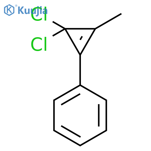 BENZENE, (3,3-DICHLORO-2-METHYL-1-CYCLOPROPEN-1-YL)- structure