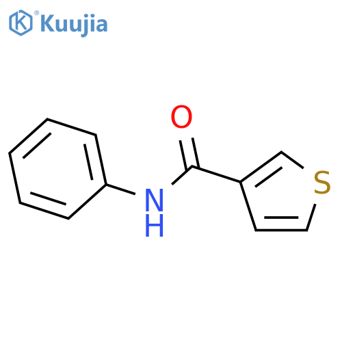 3-Thiophenecarboxamide, N-phenyl- structure