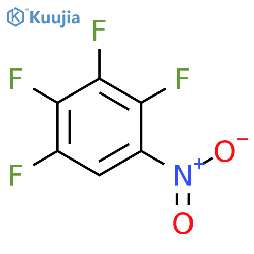 1,2,3,4-Tetrafluoro-5-nitrobenzene structure