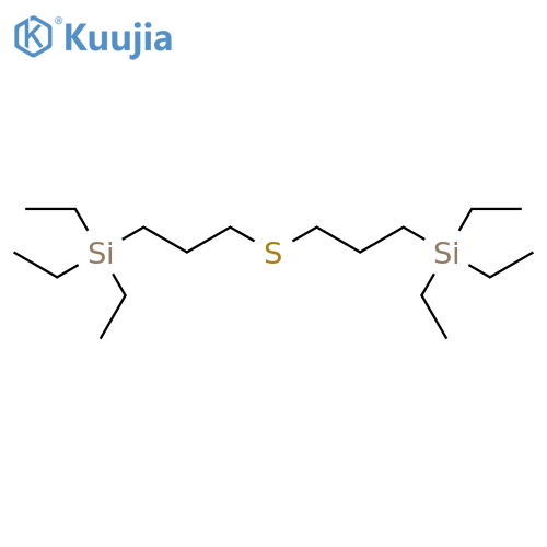 SILANE, (THIODI-3,1-PROPANEDIYL)BIS[TRIETHYL- structure