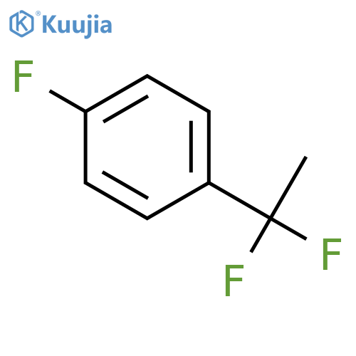 1-(1,1-Difluoroethyl)-4-fluorobenzene structure