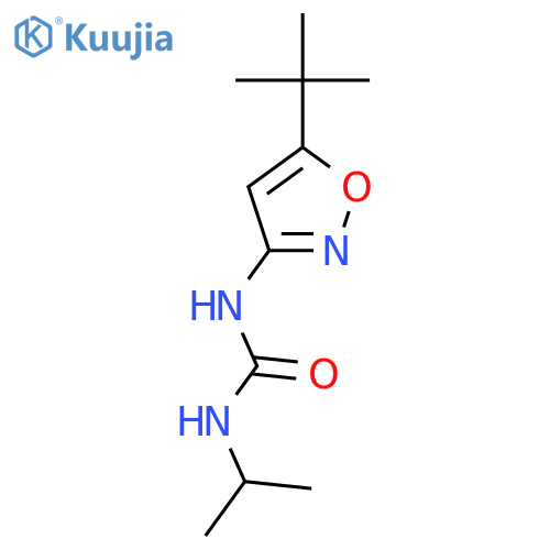 Urea, N-[5-(1,1-dimethylethyl)-3-isoxazolyl]-N'-(1-methylethyl)- structure