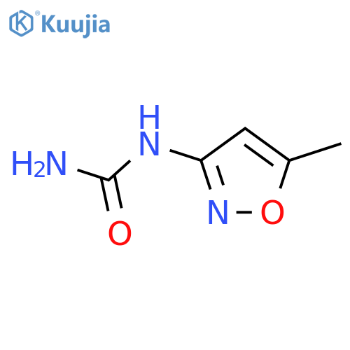 (5-methyl-1,2-oxazol-3-yl)urea structure