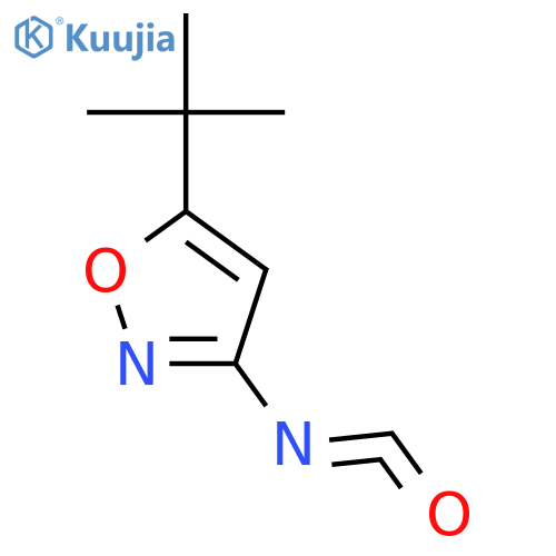 5-Tert-butyl-3-isocyanatoisoxazole structure