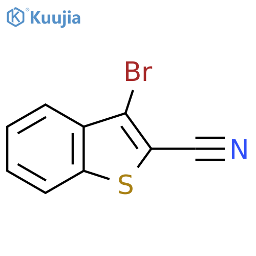 3-Bromobenzo[b]thiophene-2-carbonitrile structure