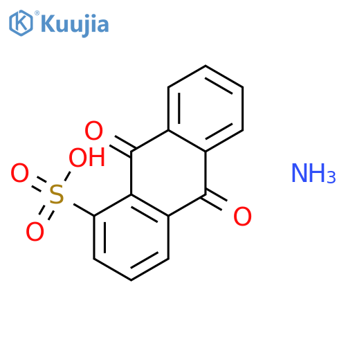 AMMONIUM ANTHRAQUINONE-1-SULFONATE structure
