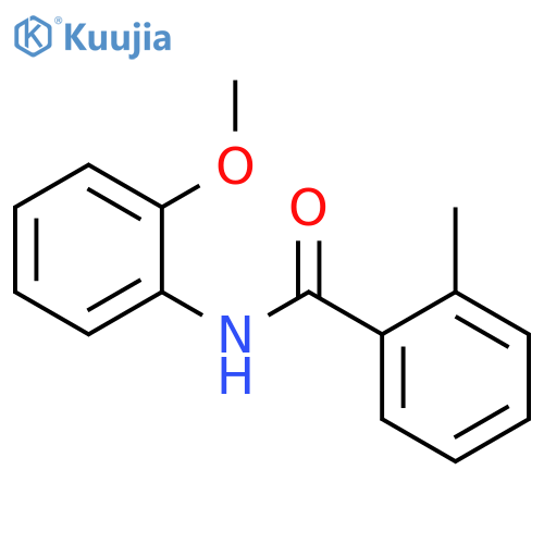 N-(2-methoxyphenyl)-2-methylbenzamide structure