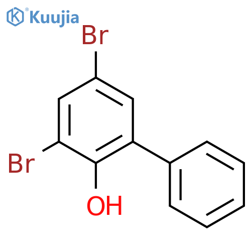 [1,1'-Biphenyl]-2-ol,3,5-dibromo- structure