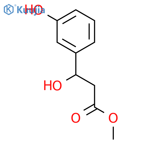 β,3-Dihydroxybenzenepropanoic Acid Methyl Ester structure