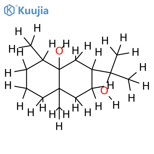 eudesmane-5alpha,11-diol structure