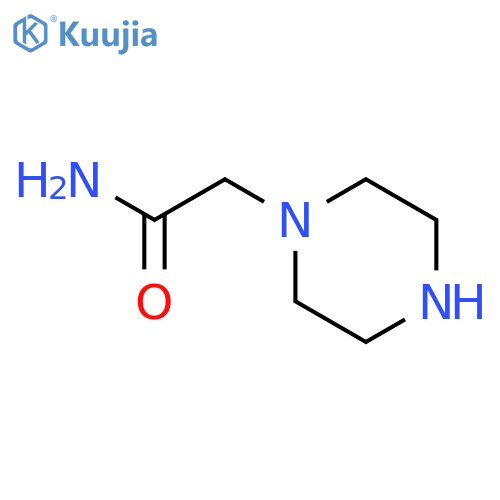 2-(piperazin-1-yl)acetamide structure