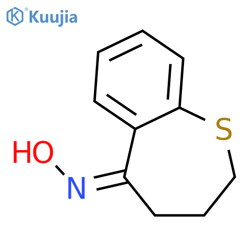 3,4-dihydro-1-Benzothiepin-5(2H)-one oxime structure