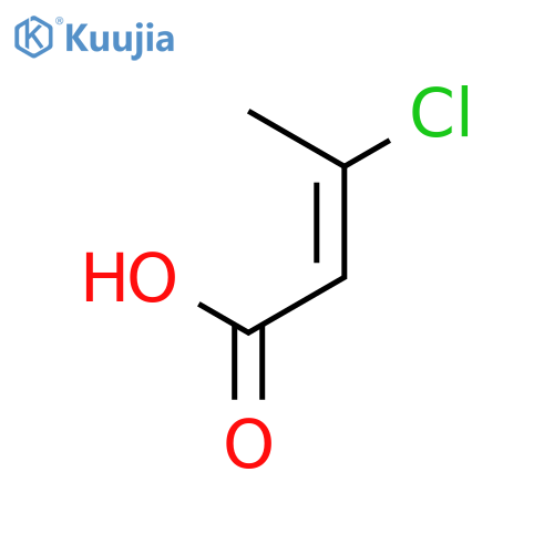 3-chlorobut-2-enoic acid structure