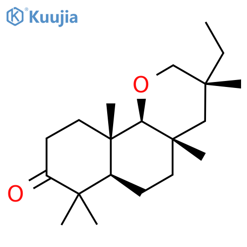 (3R,4As,6aR,10aS,10bS)-3-ethyl-3,4a,7,7,10a-pentamethyl-2,4,5,6,6a,9,10,10b-octahydrobenzo[h]chromen-8-one structure