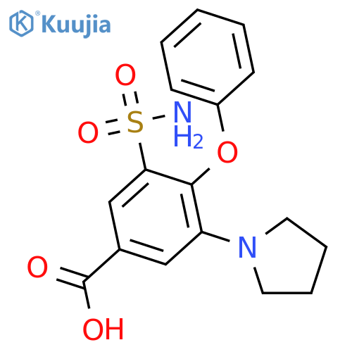 Piretanide structure