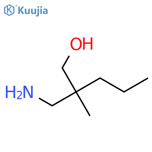 2-(aminomethyl)-2-methylpentan-1-ol structure