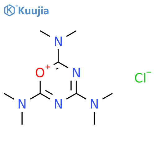 1,3,5-OXADIAZIN-1-IUM, 2,4,6-TRIS(DIMETHYLAMINO)-, CHLORIDE structure