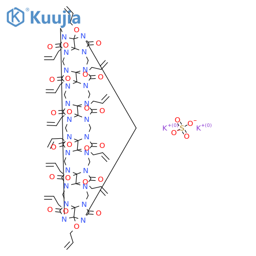 Perallyloxycucurbit[6]uril (AOCB[6]) potassiuM sulfate, 94+% structure