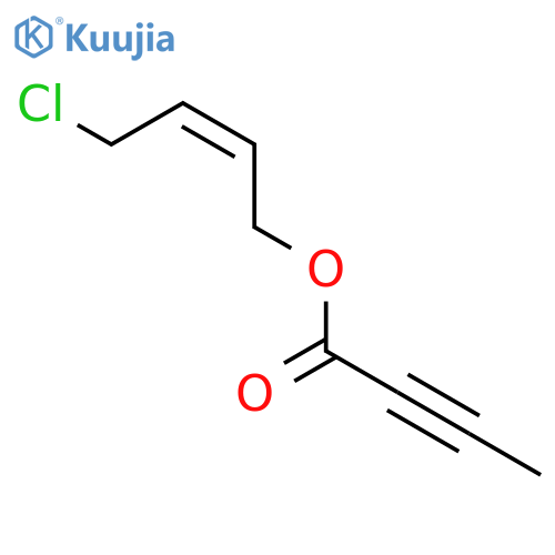 4-Chlorobut-2-en-1-yl but-2-ynoate structure