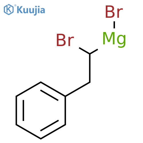 MAGNESIUM, BROMO(1-BROMO-2-PHENYLETHYL)- structure