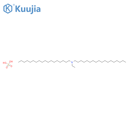 1-OCTADECANAMINE, N-ETHYL-N-OCTADECYL-, SULFATE (1:1) structure