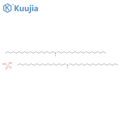 1-Octadecanamine, N-methyl-N-octadecyl-, sulfate (2:1) structure
